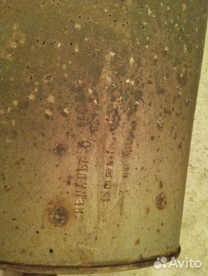 Глушитель renault duster