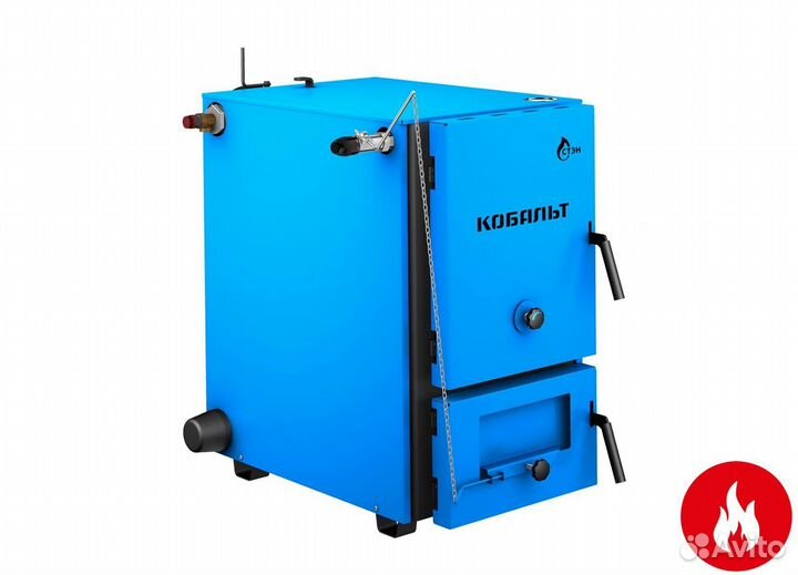 Твердотопливный котел кобальт 25