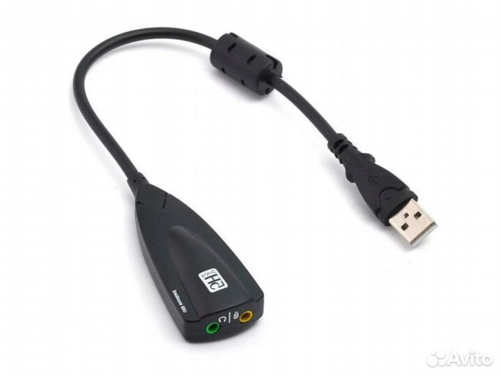 Внешняя USB звуковая карта