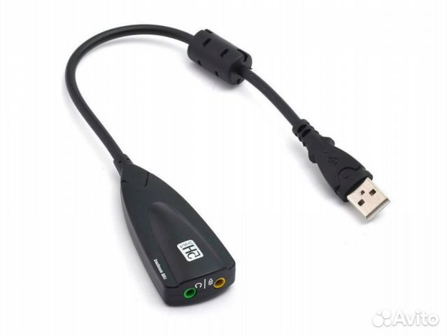 Внешняя USB звуковая карта