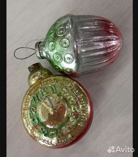 Елочные игрушки СССР