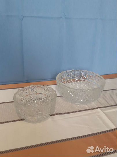 Вазы для цветов,салатницы,конфетницы хрустальные