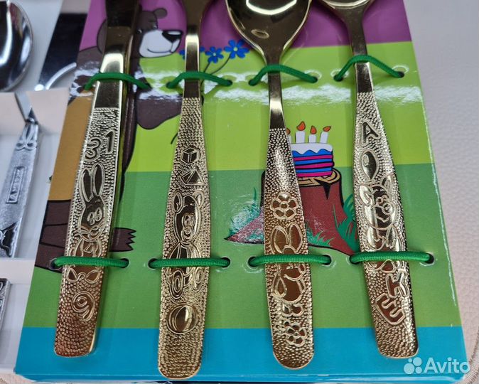 Детские наборы столовых приборов Россия