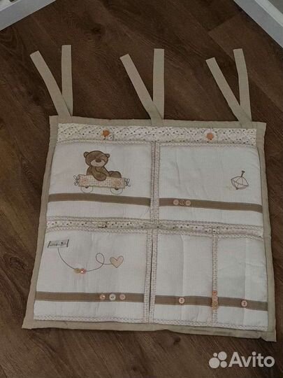 Кармашки и одеяло mothercare для новорожденных