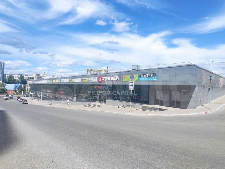 Торговая площадь трц Ультра