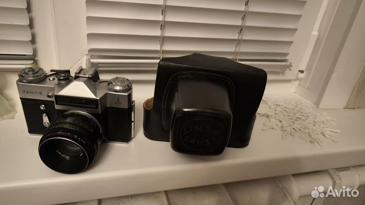 Zenit e с объективом helios 44-2 в идеальном состо