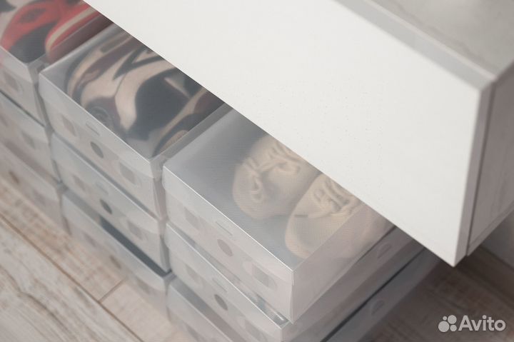 Прозрачные коробки для хранения вещей - универсальные