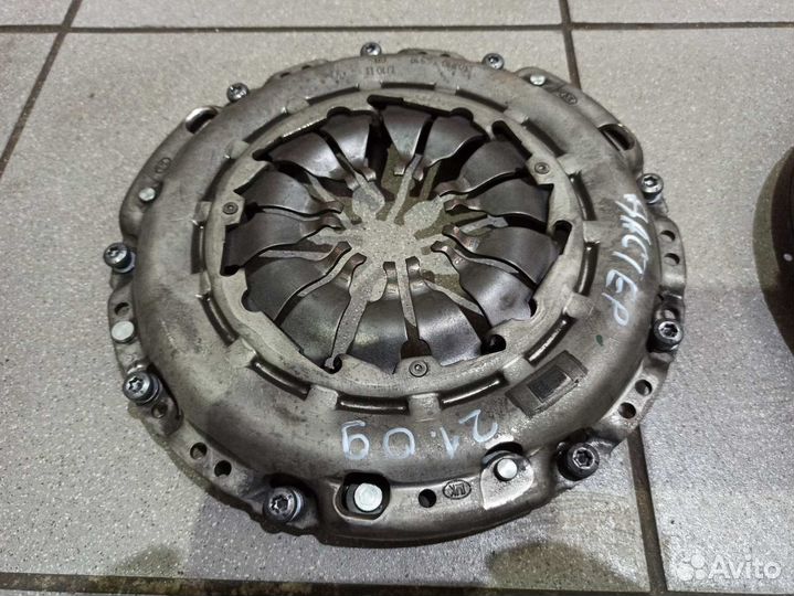 Сцепление корзина диск. Рено 1.3 турбо 150 л.с
