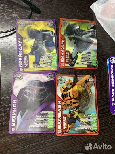 Карточки Transformers Prime. eaglemoss