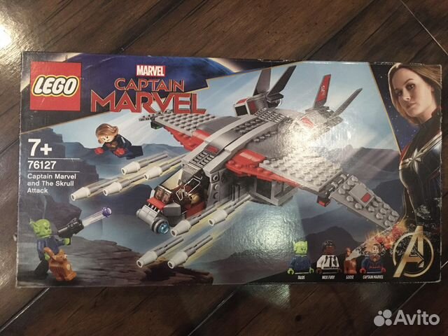 Lego 76127 Капитан Марвел и атака на скруллов купить в Санкт-Петербурге ...