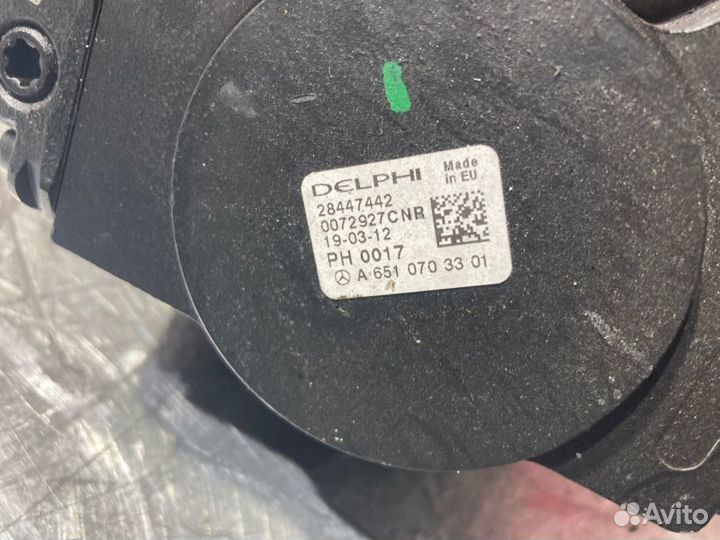 Тнвд Mercedes Sprinter W907 OM651 2.2 CDI 2019