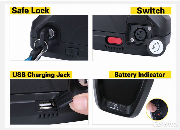 Корпус для аккумуляторов электровелосипеда