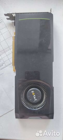 Видеокарта Zotac GTX 570
