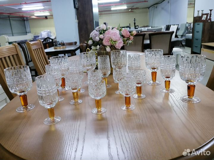 Бокалы Олимпийские, хрусталь, 6 шт