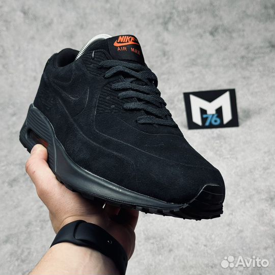 Кроссовки Nike Air max 90 зимние с шерстью