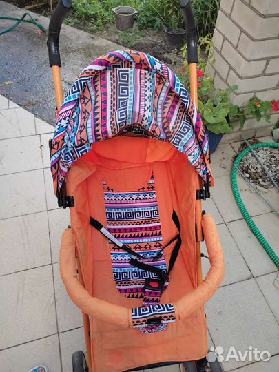 Прогулочная коляска трость бу