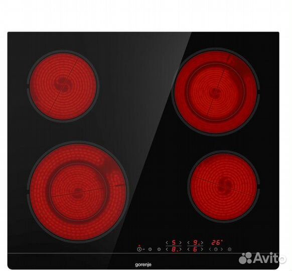 Варочная панель стеклокерамика