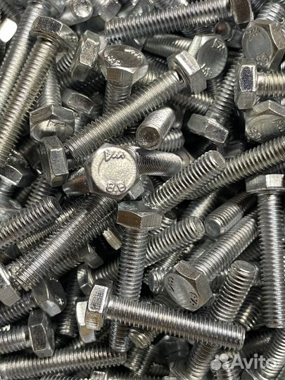 Болт 933 6х30 цинк 8.8