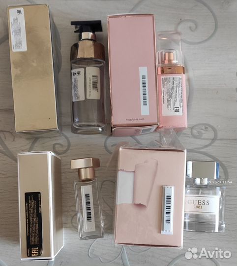 Флаконы от парфюма (оригиналы)