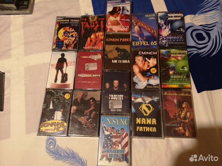 Кассеты зарубежная музыка