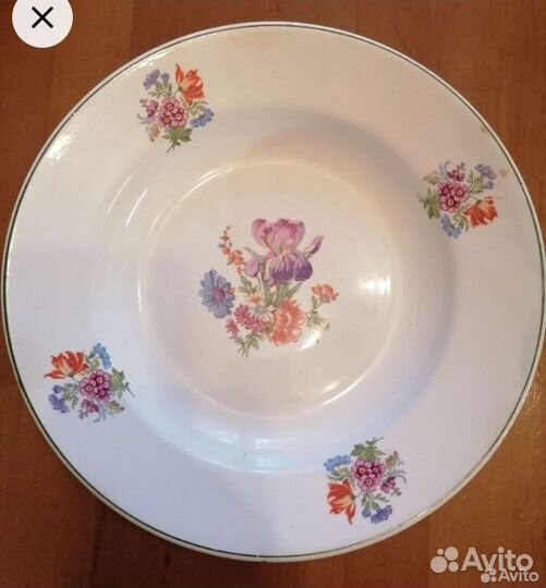 Тарелки фарфор СССР 50-60 годы