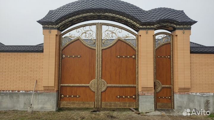 Кованные ворота