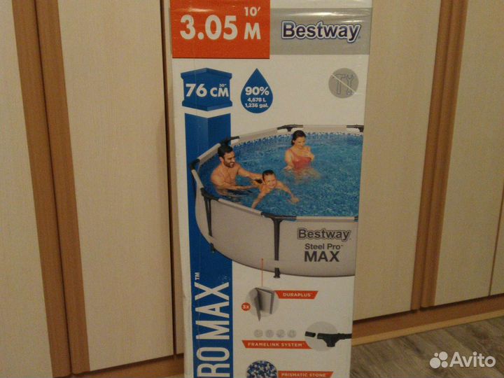Каркасный бассейн bestway 305х76