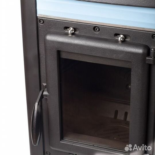 Печь-камин klemens I голубой