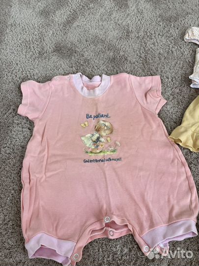 Детские вещи пакетом для девочки от 56-68 р