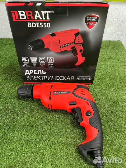 Дрель Brait BDE550 (101199) (12а/2)