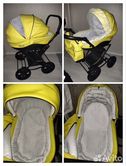 Элитный кожаный эксклюзив(колеса Gel) 1 или 2/1