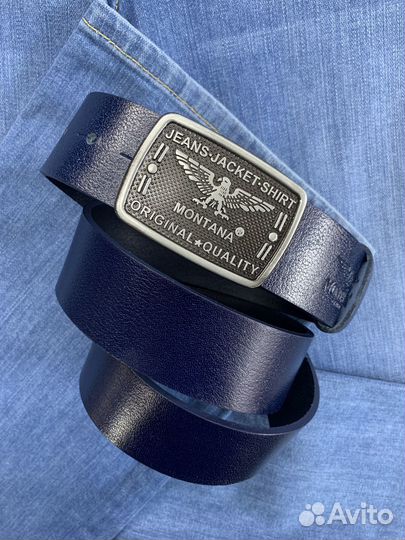 Кожаный ремень Montana