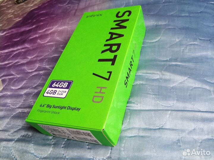 Infinix Smart 7 HD, 2/64 ГБ