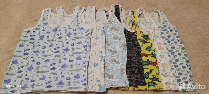 Майки для мальчика 104-110