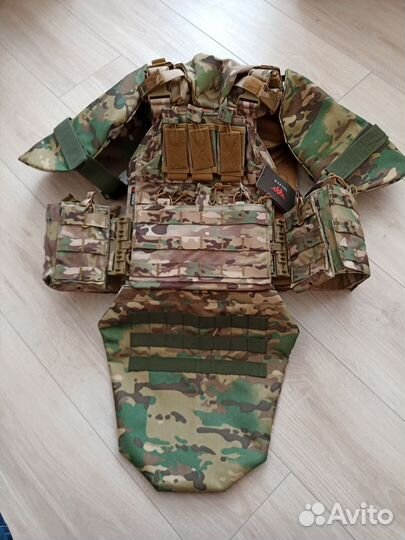 Бронежилет разгрузка плитник с навесным мультикам