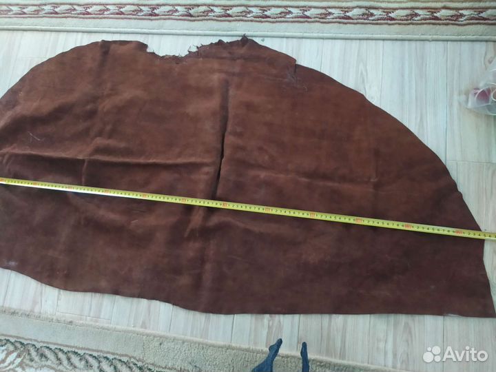 Отрез ткани. Замш.ссср