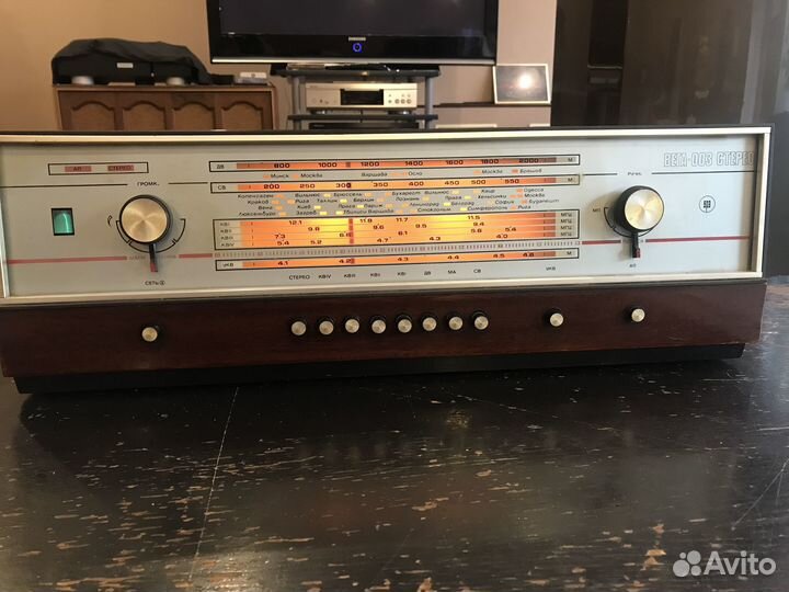 Вега 003 ламповый стерео-приёмник (Тюнер)