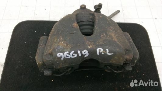 Суппорт тормозной передний левый opel meriva A (96