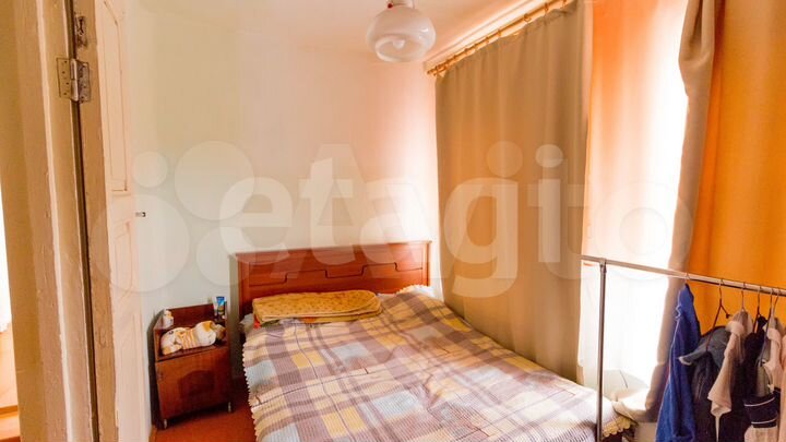 3-к. квартира, 56 м², 2/2 эт.