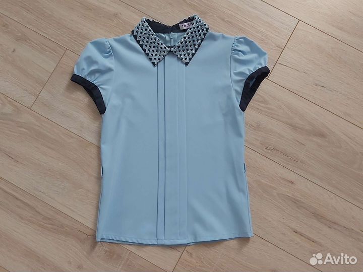 Блузка школьная 122-128