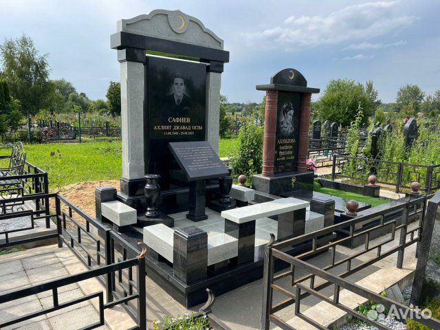 Изготовление памятников и надгробий с установкой