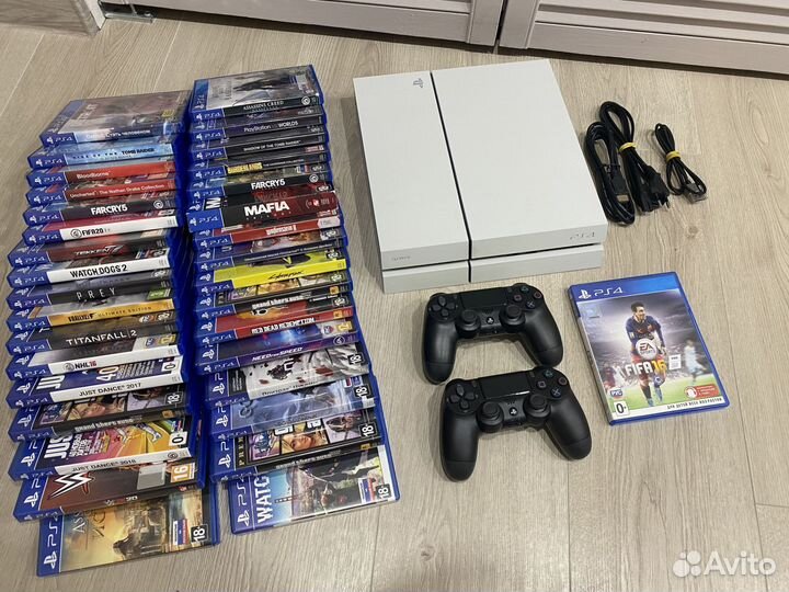 Sony PS4 +2дж +550игр