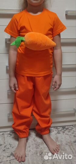Костюм морковки