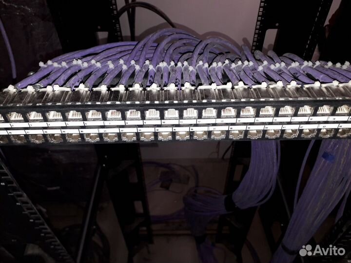 Монтаж скс. Слаботочные системы