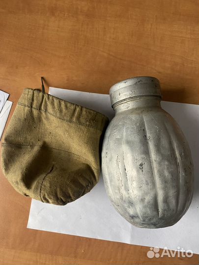 Фляга алюминиевая армейская польша