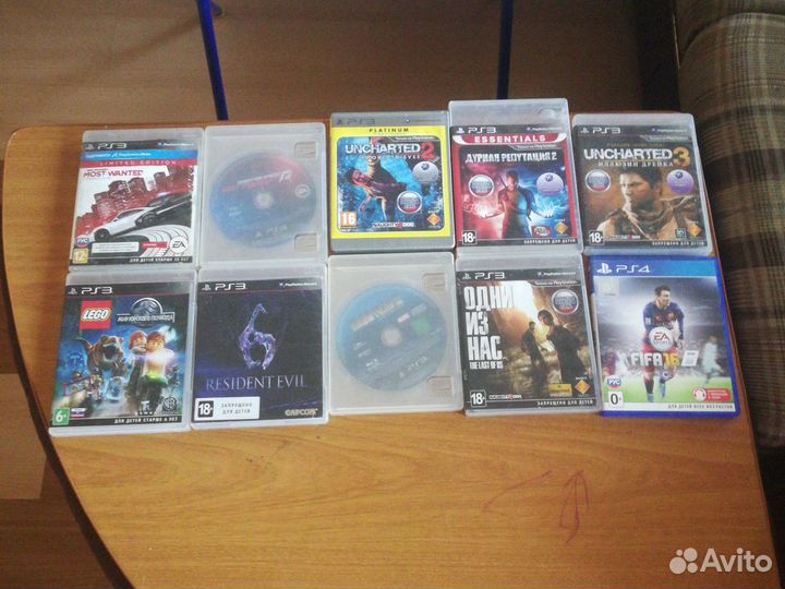 Диски для ps3 и ps4