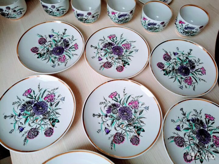 Чайный сервиз лфз СССР 