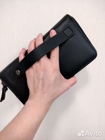Мужской кошелек и зажим для денег (новые)