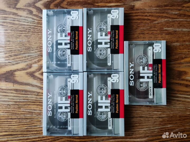 Чистые аудиокассеты Sony
