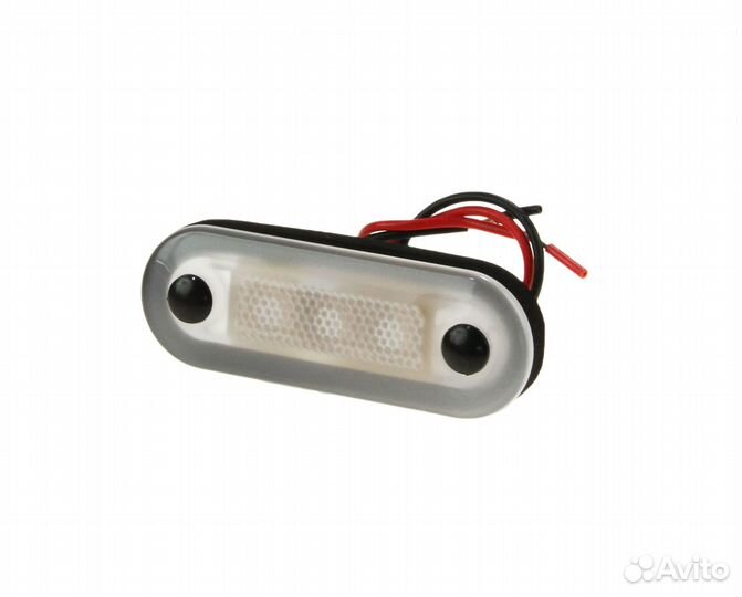 Светильник каютный светодиодный овальный, желтое с